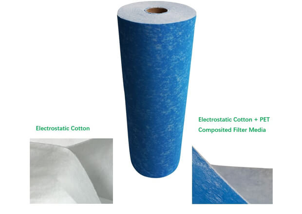 electrostatic filter material